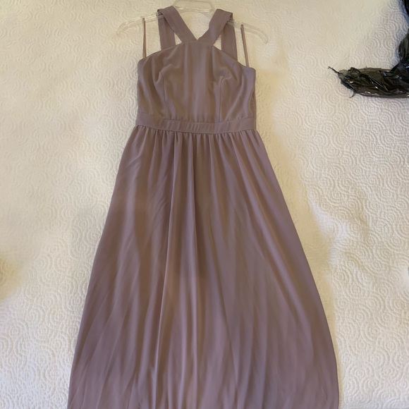 Lulu’s Air of Romance Taupe Maxi Dress - Picture 5 of 8